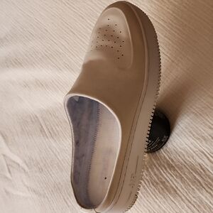 Nike Cream Athletic Slip-Ons